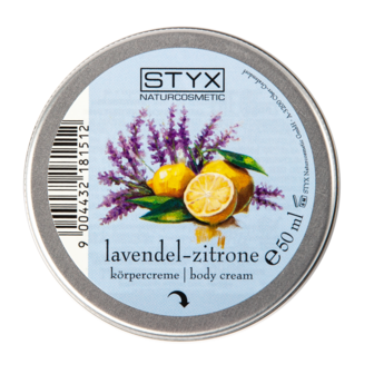 Lavendel citroen body cr&egrave;me 50ml